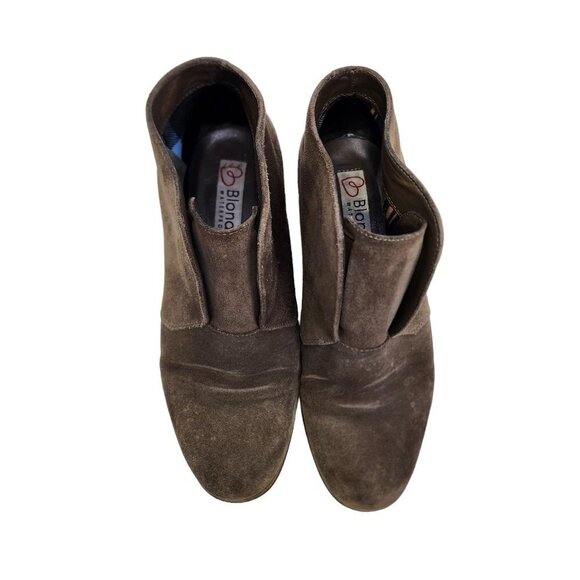 Blondo Verona Waterproof Suede Leather‎ Bootie Women's Size 8 - Picture 2 of 11